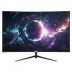 ⁦MAG C27Q165Y 27" Curved Gaming Monitor 165Hz QHD⁩ - الصورة ⁦2⁩